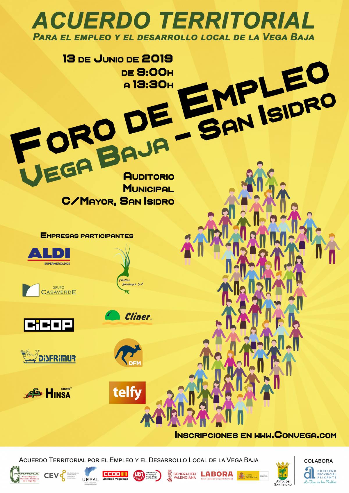 San Isidro acogerá una nueva edición de los "Foros de Empleo"